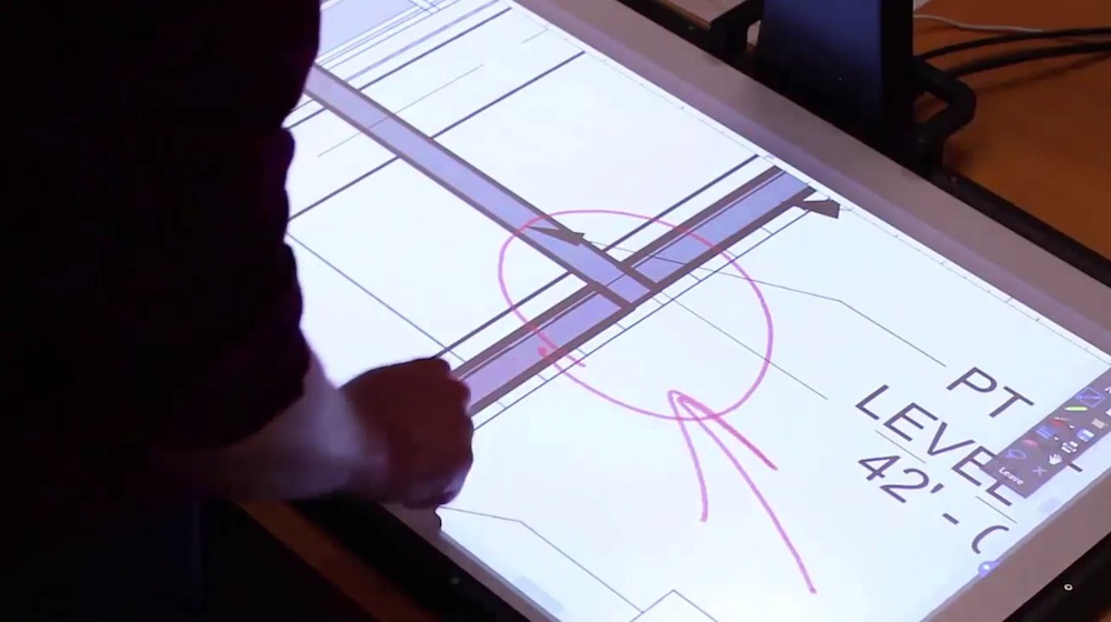 Startup introduces PaperLight, an interactive projection screen for AEC pros