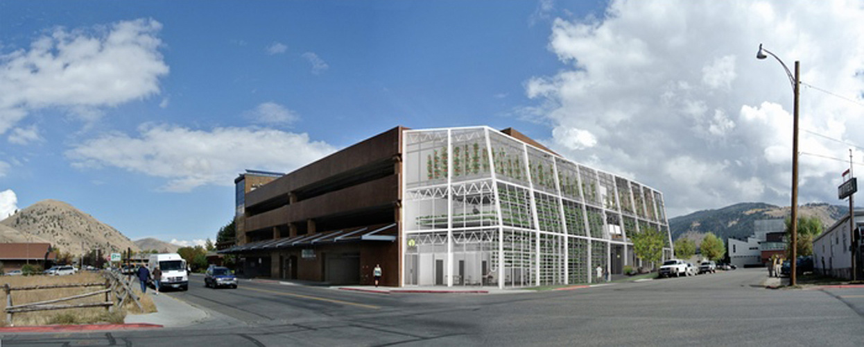 Vertical urban greenhouses will feed import-reliant Jackson Hole, Wyo.