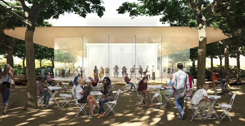 Design unveiled for Apple HQ visitor center