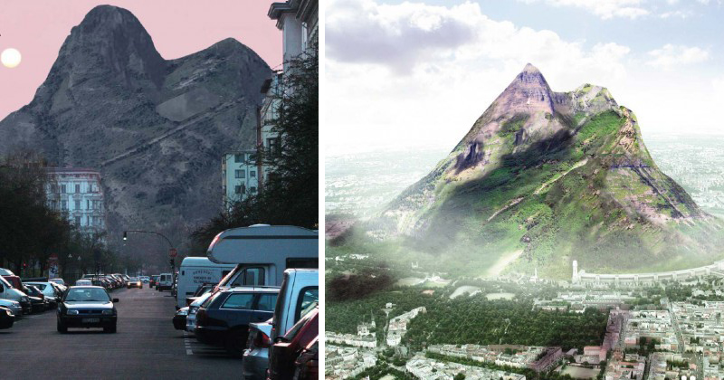 German architect proposes construction of mountain near Berlin