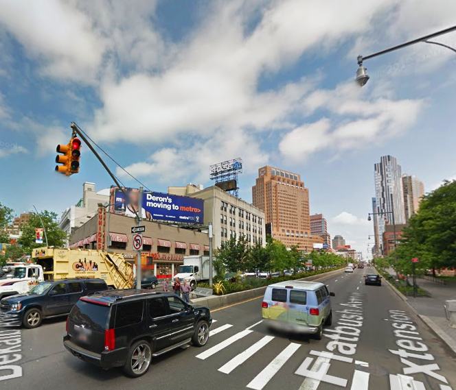 Downtown Brooklyn. Image via Google Maps