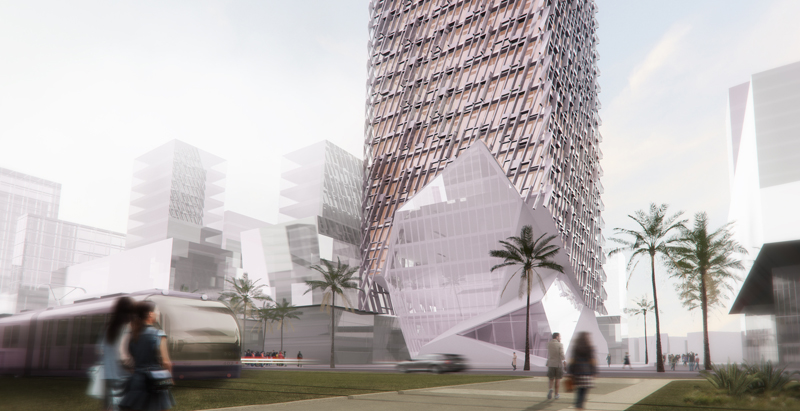 Morphosis Architects designs crowned tower for Casablanca Finance City