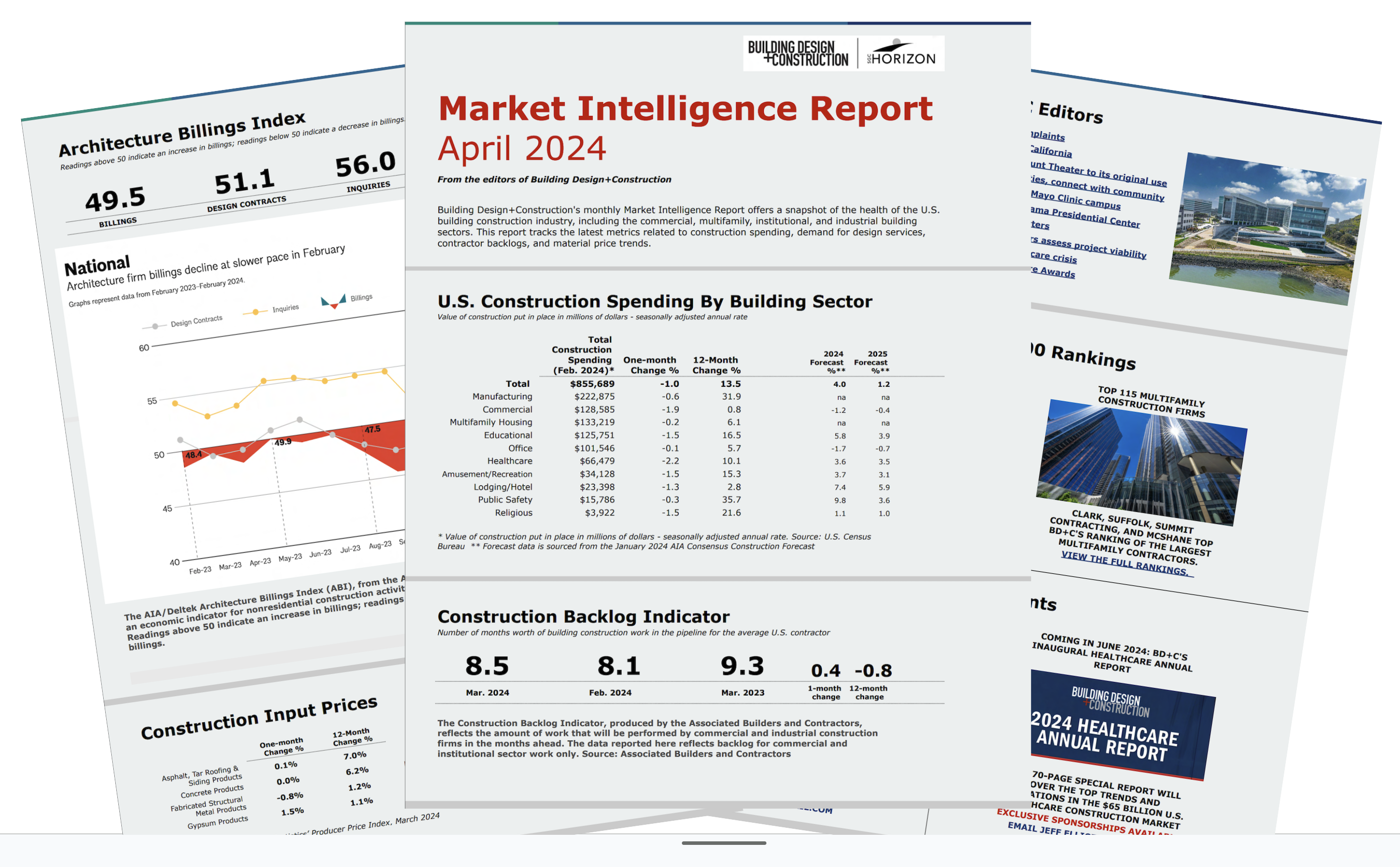 New download: BD+C's April 2024 Market Intelligence Report