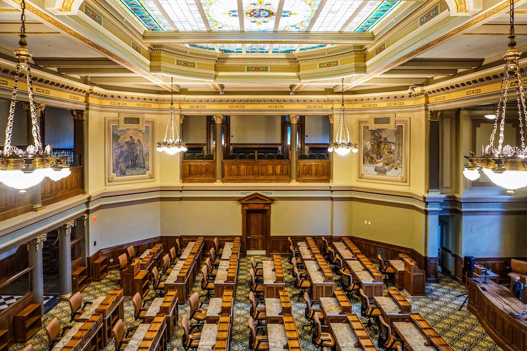 Wyoming Capitol House of Representatives Chambers