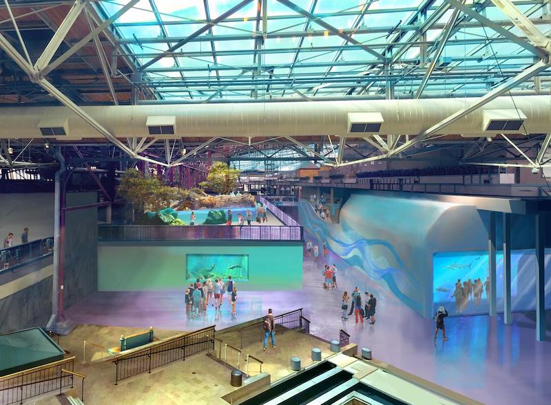 St. Louis aquarium exhibits