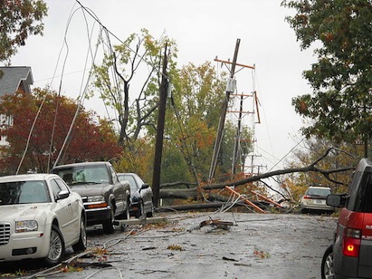 Atermath of SuperStorm Sandy, Arlington, Va. Photo: Albert Herring / Wikimedia C