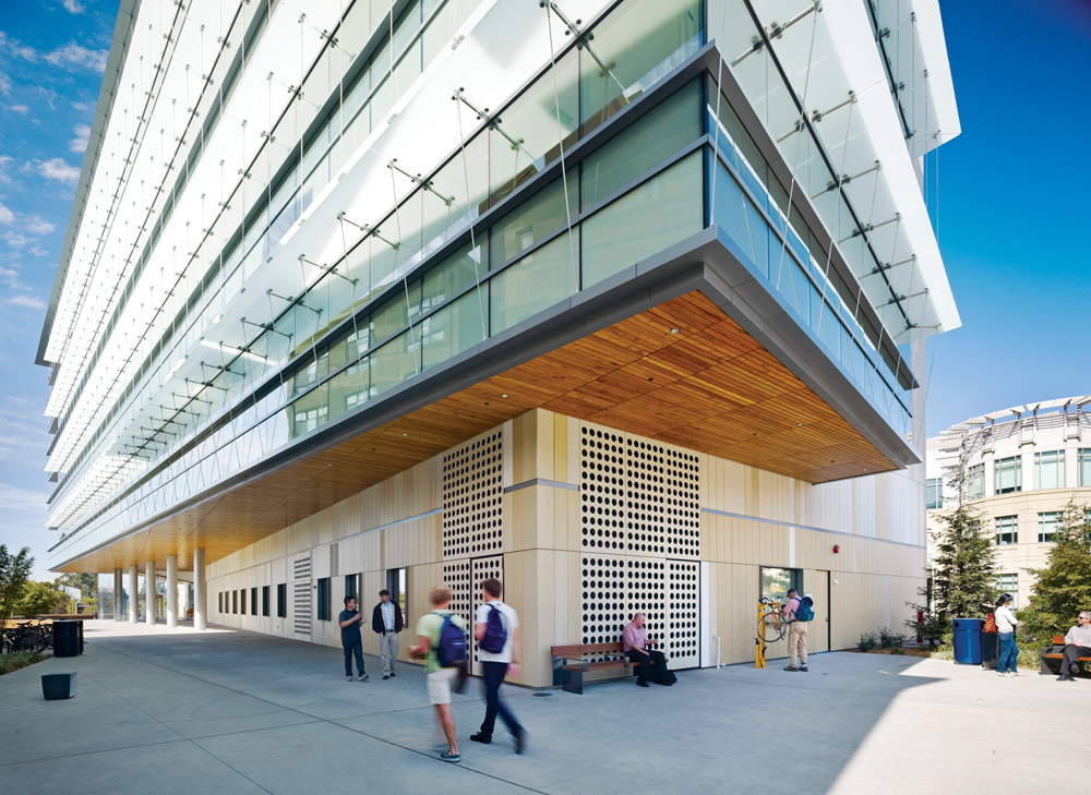 The University of CaliforniaBerkeley Energy Biosciences Building, focused on bi