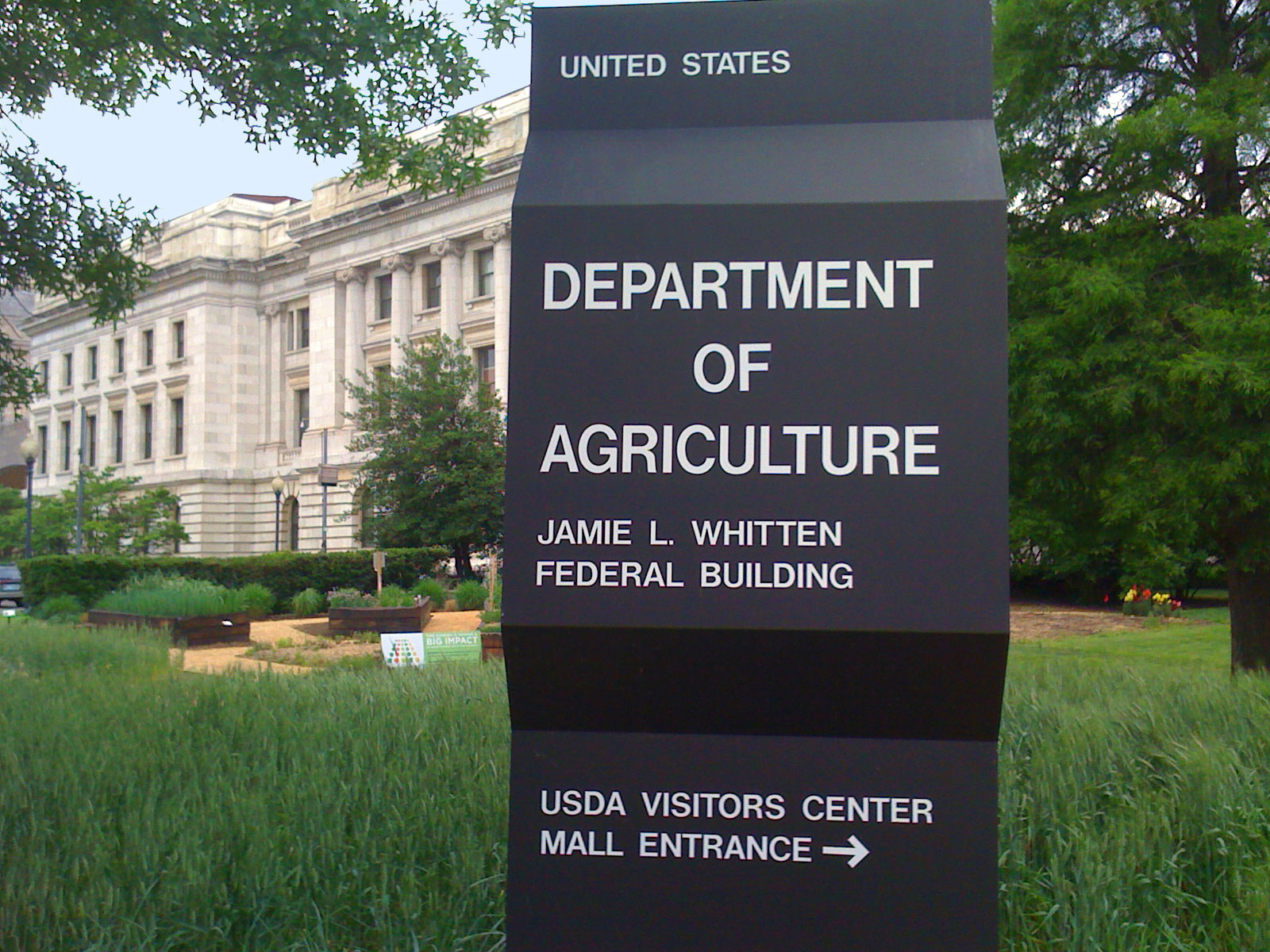 USDA officials want their headquarters to be a model facility for others wishin