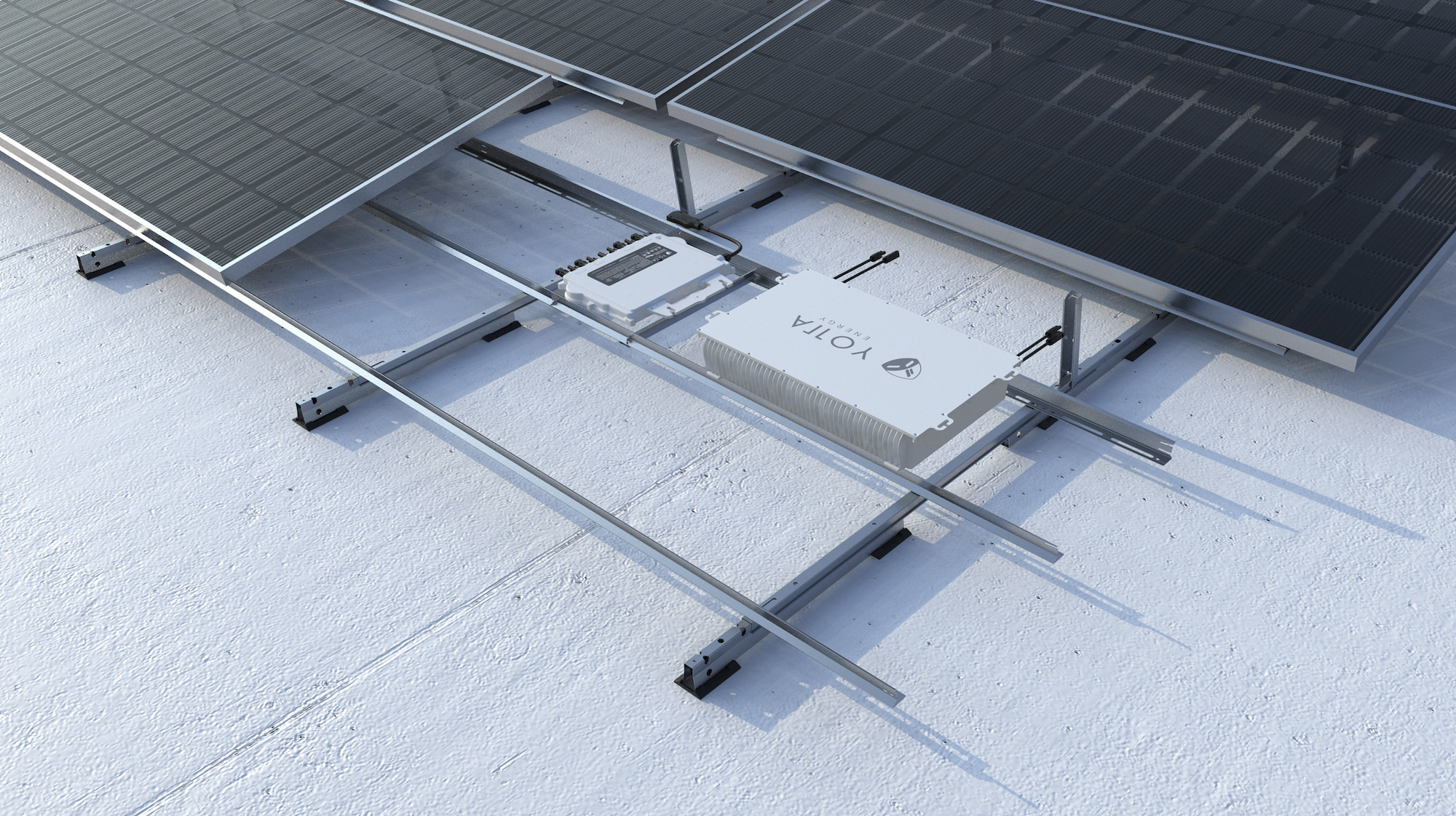 The Green Proving Ground program will evaluate an energy storage technology from Yotta Energy that is the size of a large laptop and installed in place of ballast beneath a rooftop photovoltaic system.