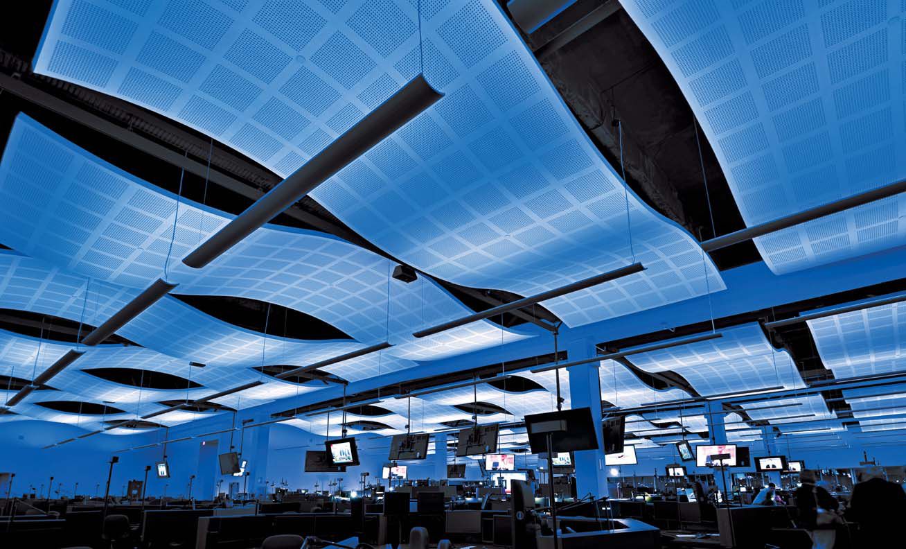 7 sleek selections for ceilings and acoustical systems