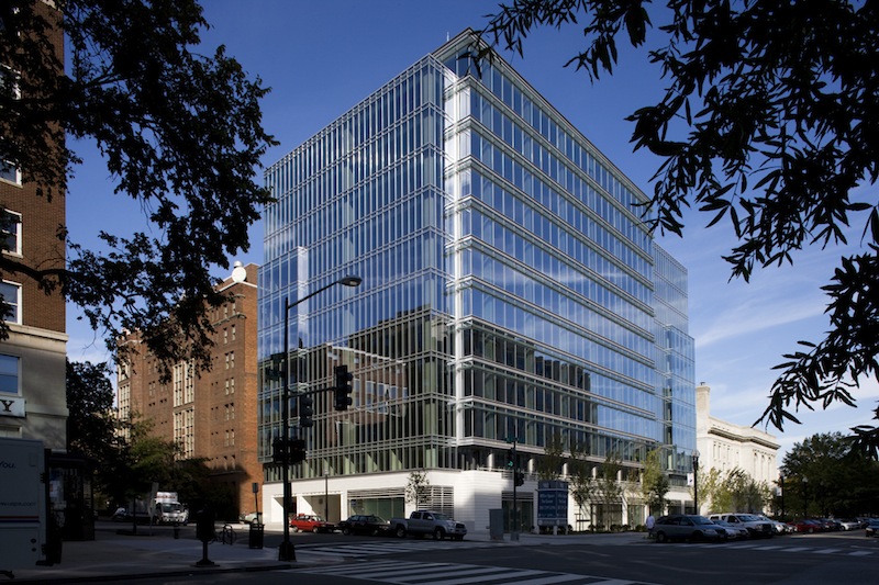 The 260,000-sf 901 K Street building is among the green offices in Washington, D