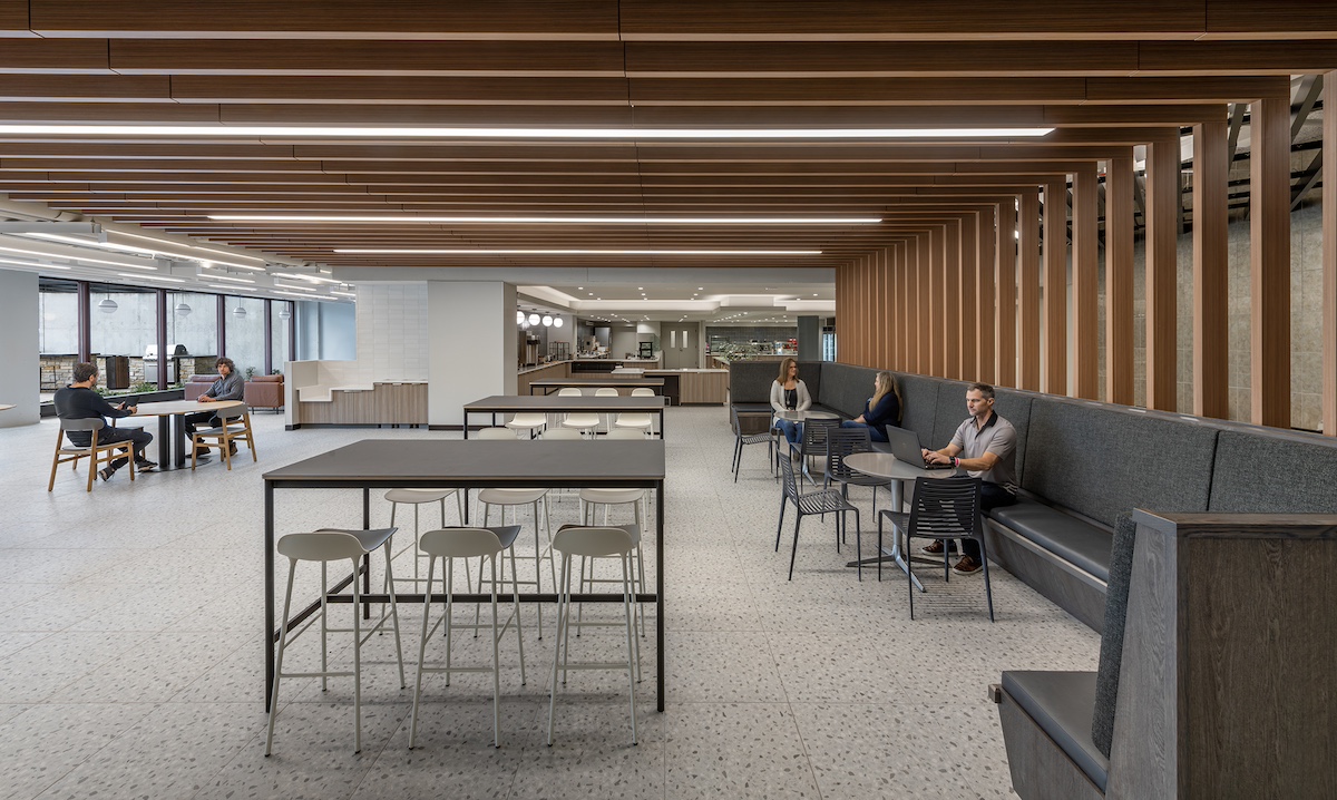 Former McDonald’s headquarters transformed into modern office building for Ace Hardware