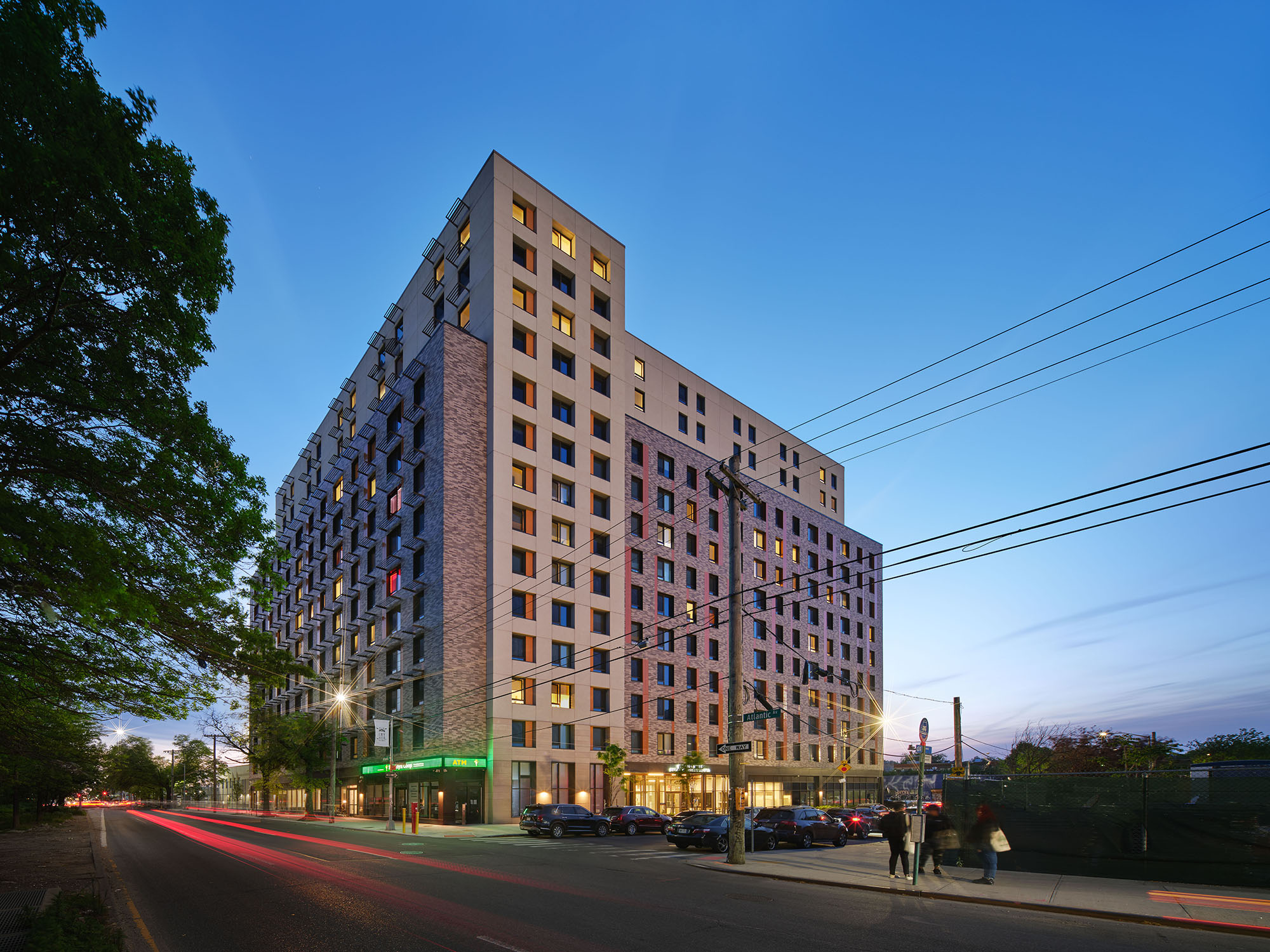 Chestnut Commons mixed-use passive house building in Brooklyn, New York