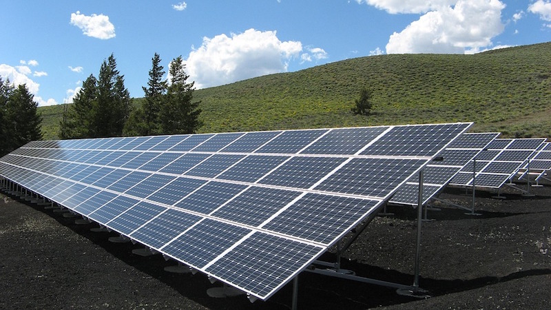 A solar array