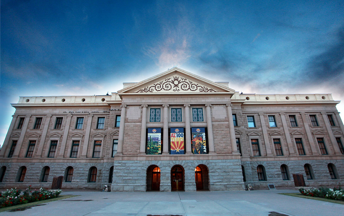Arizona Capitol Museum 2014. Photo: Gage Skidmore via Wikipedia