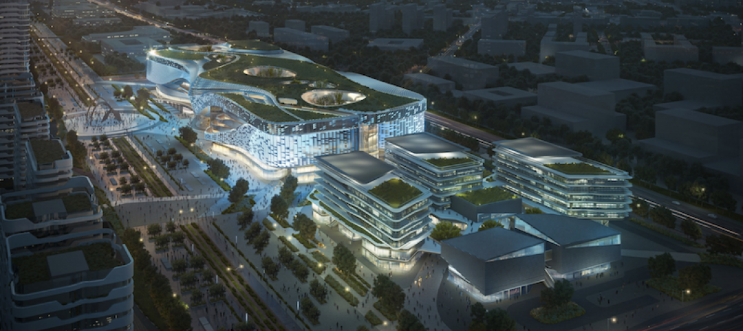 10 design airport mixed-use project aerial