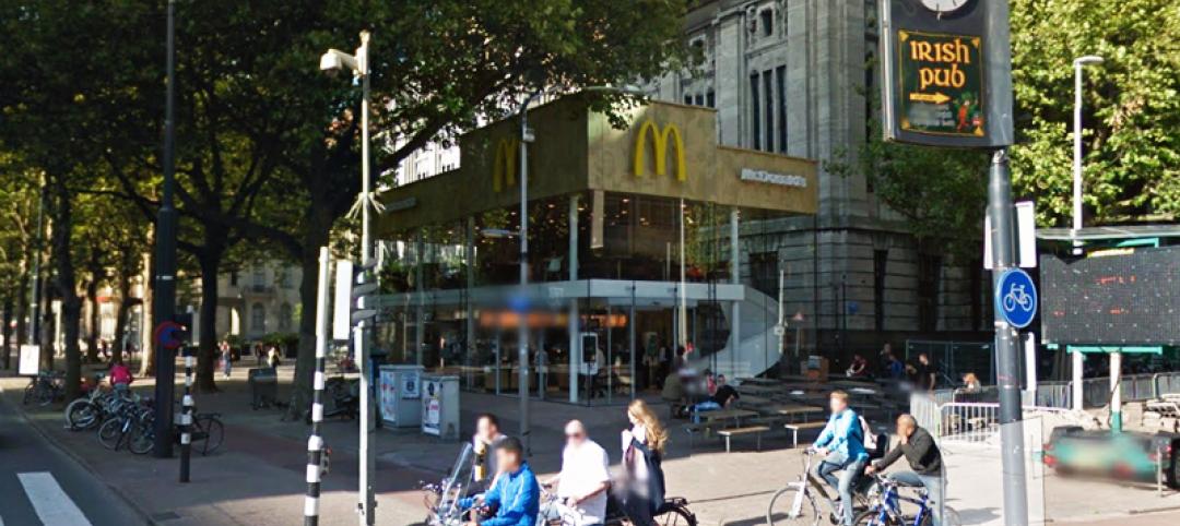 Rotterdam’s ‘ugliest building’ turns into sleek McDonald’s branch