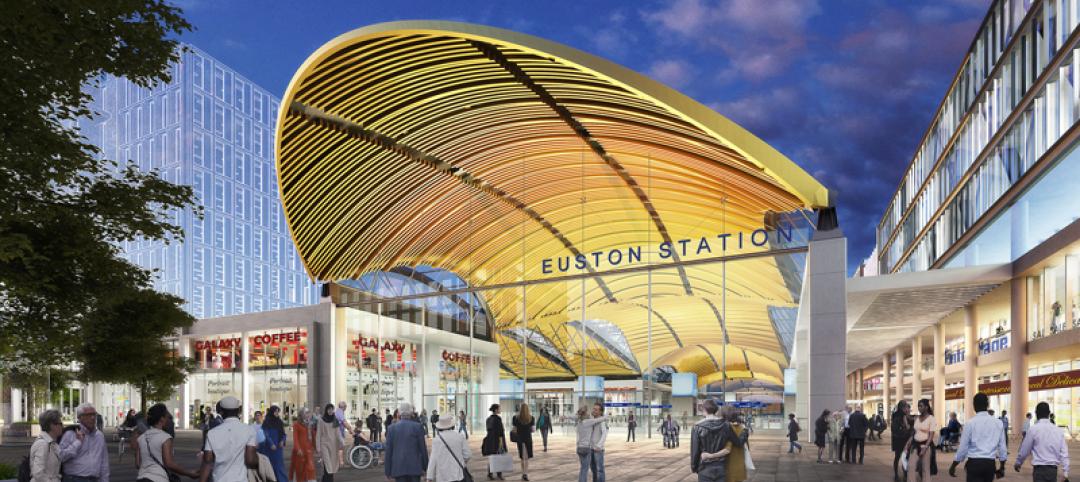 Grimshaw and Arup unveil proposal for London high-speed train station
