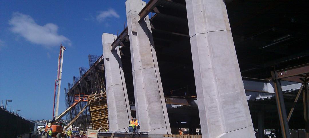 Bomel Construction Co. recently completed the structural concrete phase of the l