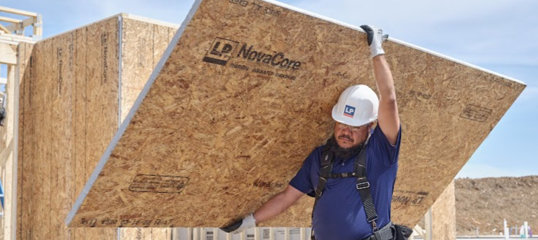 LP NovaCore Thermal Insulated Sheathing protects structures against heat loss and gain.