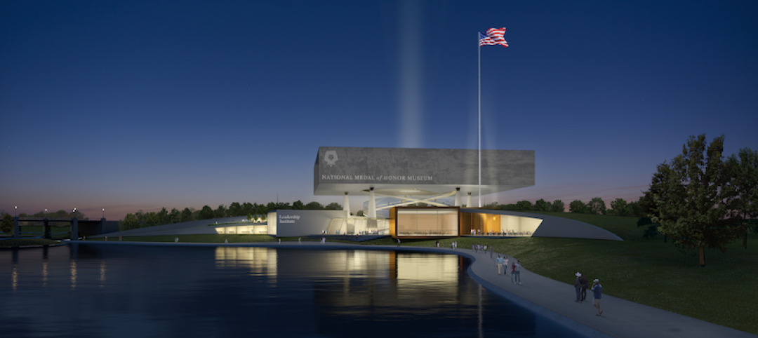 National Medal of Honor Museum exterior rendering