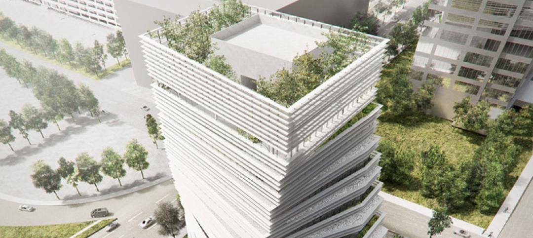Construction begins for Kengo Kuma-designed twisted Rolex tower in Dallas