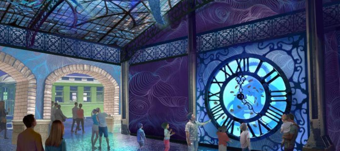 St. Louis Aquarium clock