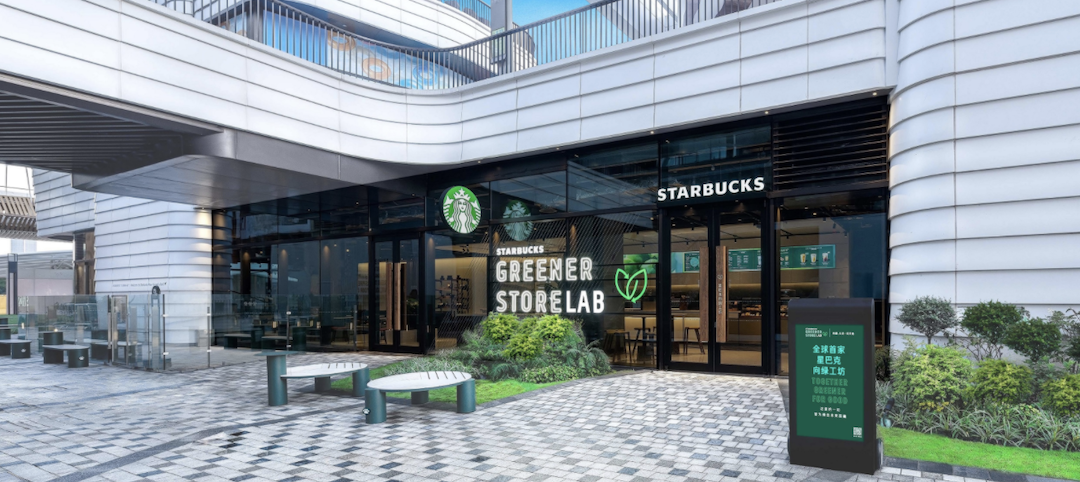Starbucks Greener Store Lab exterior