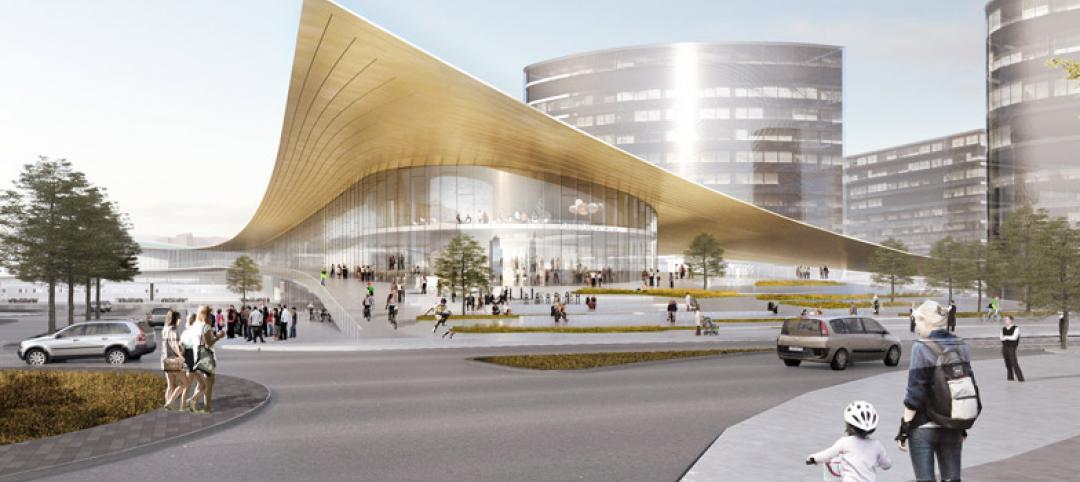 BIG releases designs for transport hub in Swedish city