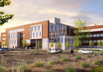 New School of Medicine and Health Sciences Building, University of North Dakota,