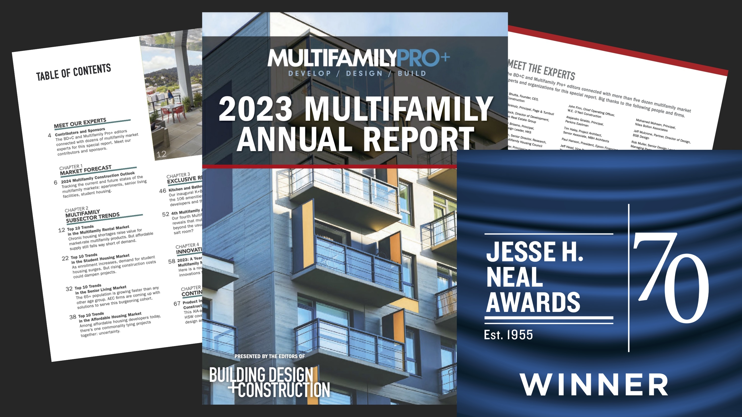 Building Design+Construction wins a 2024 Jesse H. Neal Award for editorial excellence
