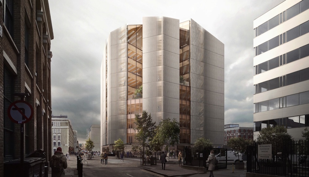 Waugh Thistleton designs one of the tallest timber office buildings in London