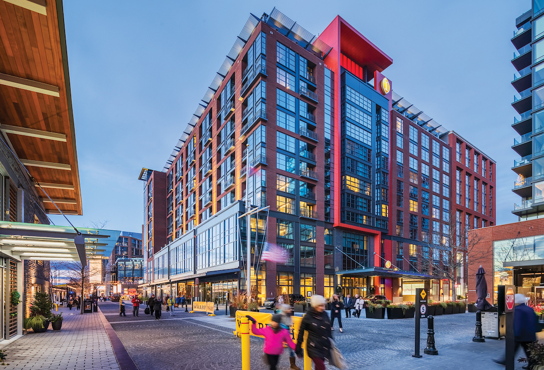 InterContinental Hotel at The Wharf, Washington, D.C., designed by BBGM 2019 Hotel Giants Report, Giants 300 Report