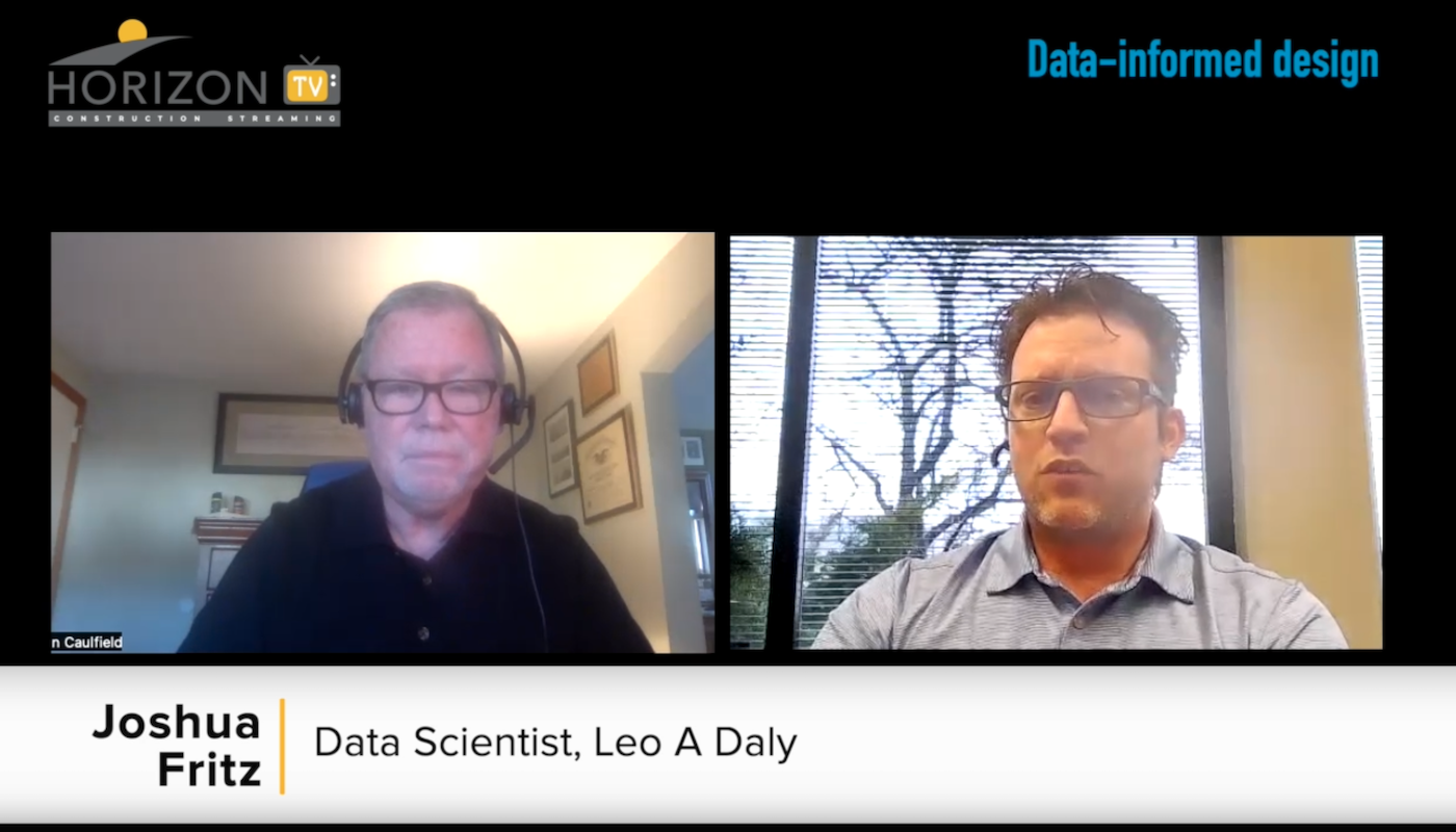 Data-informed design, with Josh Fritz of LEO A DALY HorizonTV episode