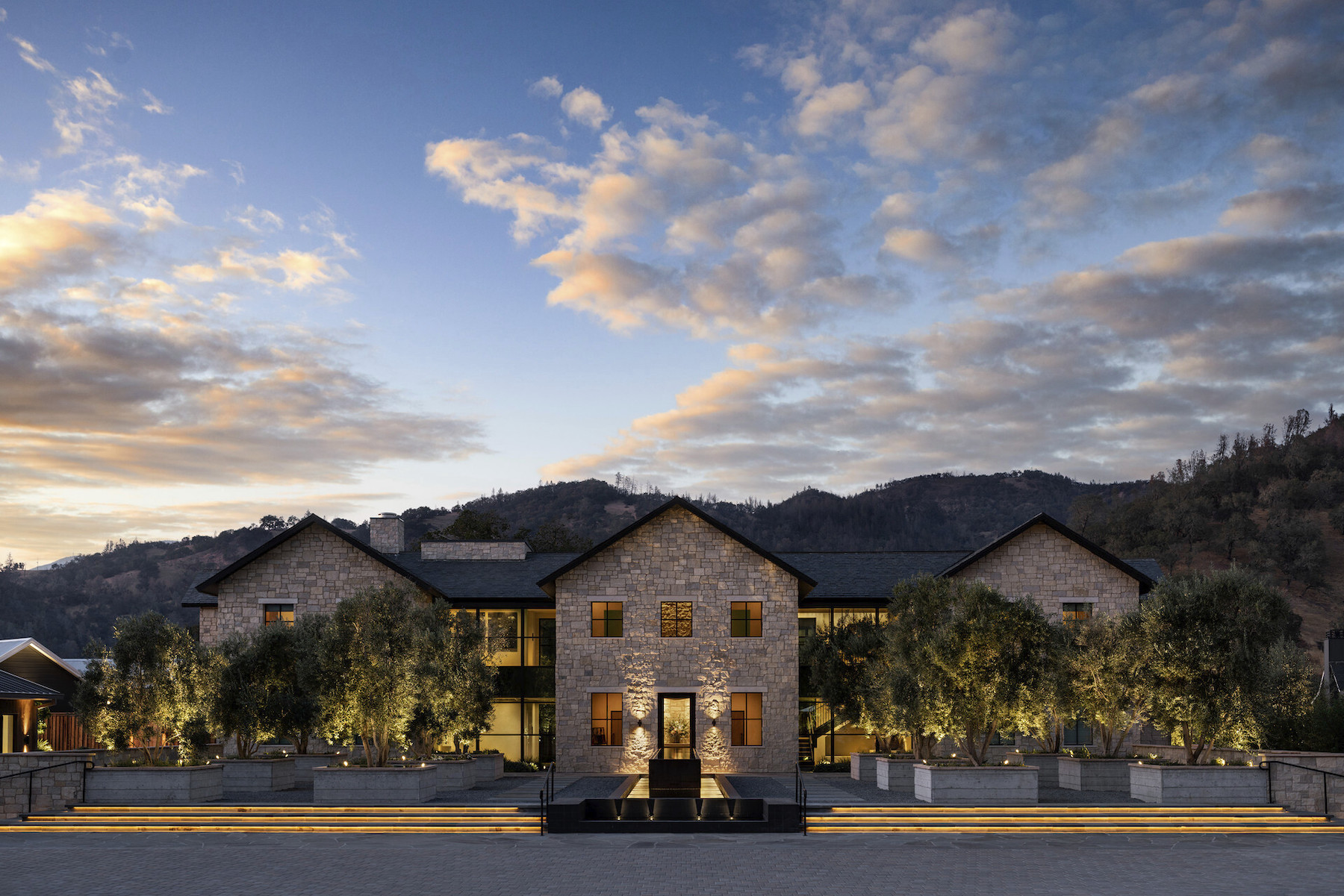 Elusa Winery is part of the Four Seasons Resort in Napa Valley. Image: Courtesy of Suffolk