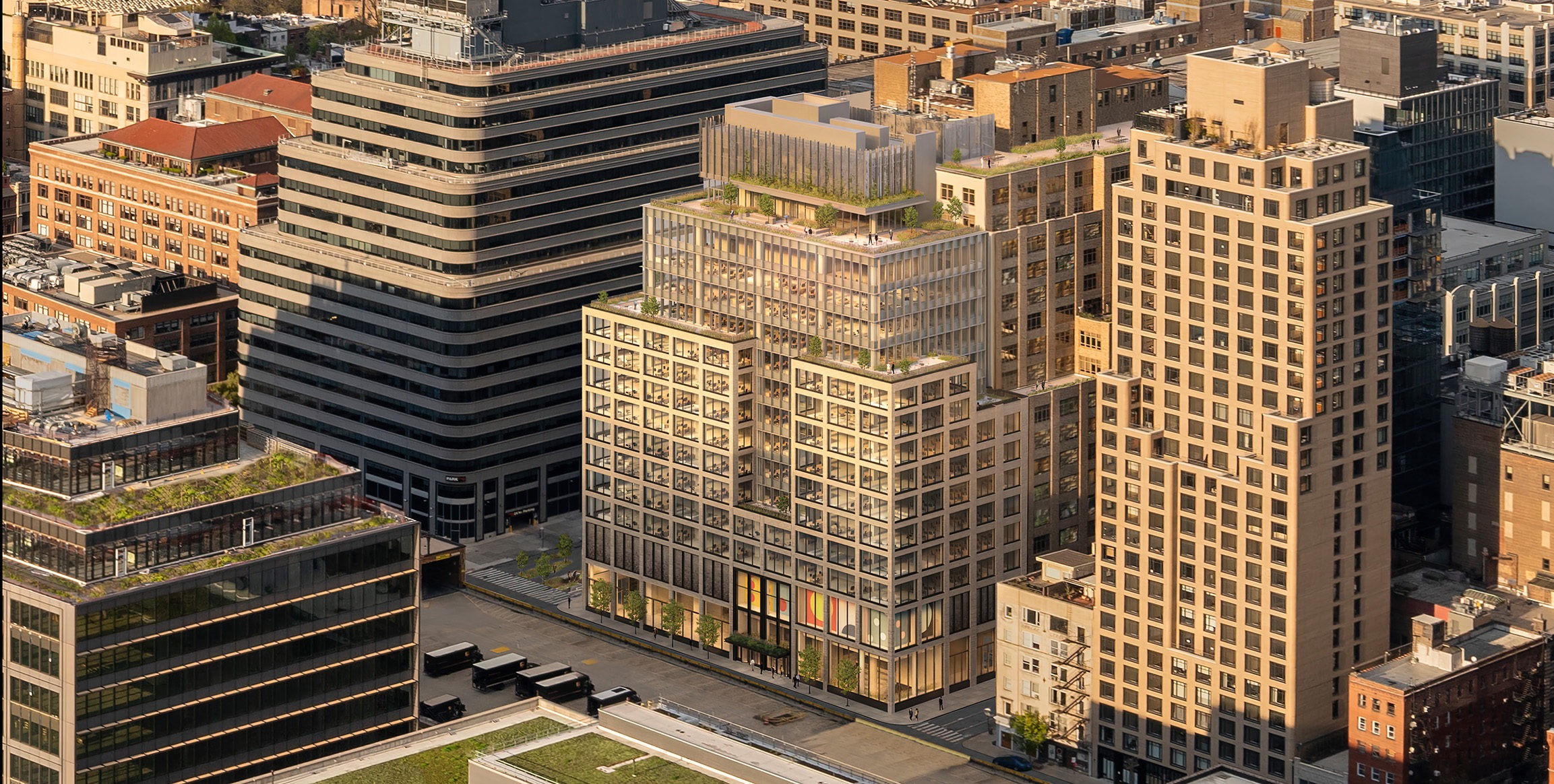 Sixteen-story office tower will use 80% less energy than an average NYC office building