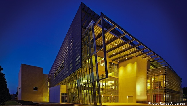 The Edith ODonnell Arts and Technology Building, known as ATEC, at the Universi