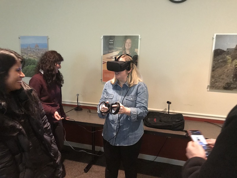 VT students virtual reality project