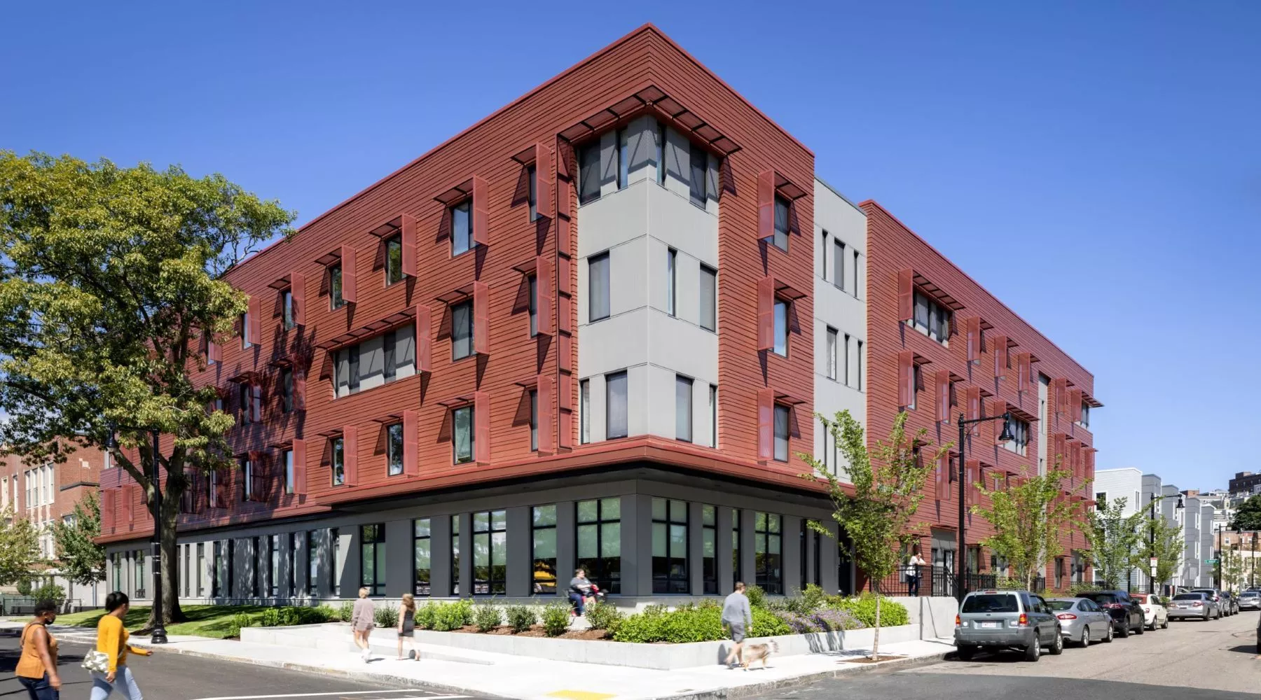 Passive House affordable senior housing project opens in Boston Anne M. Lynch Homes at Old Colony Phase 3 Photo  Ed Wonsek