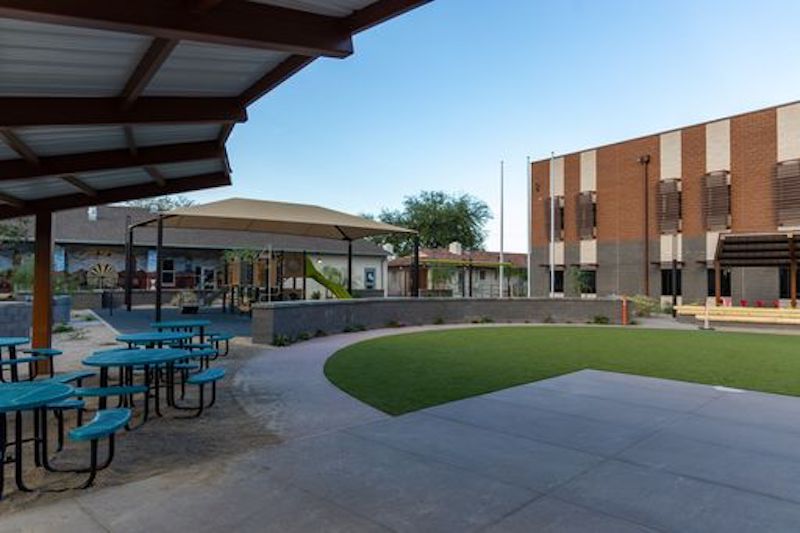 The new Blackwater Community School replaces an outdated structure from 1933.