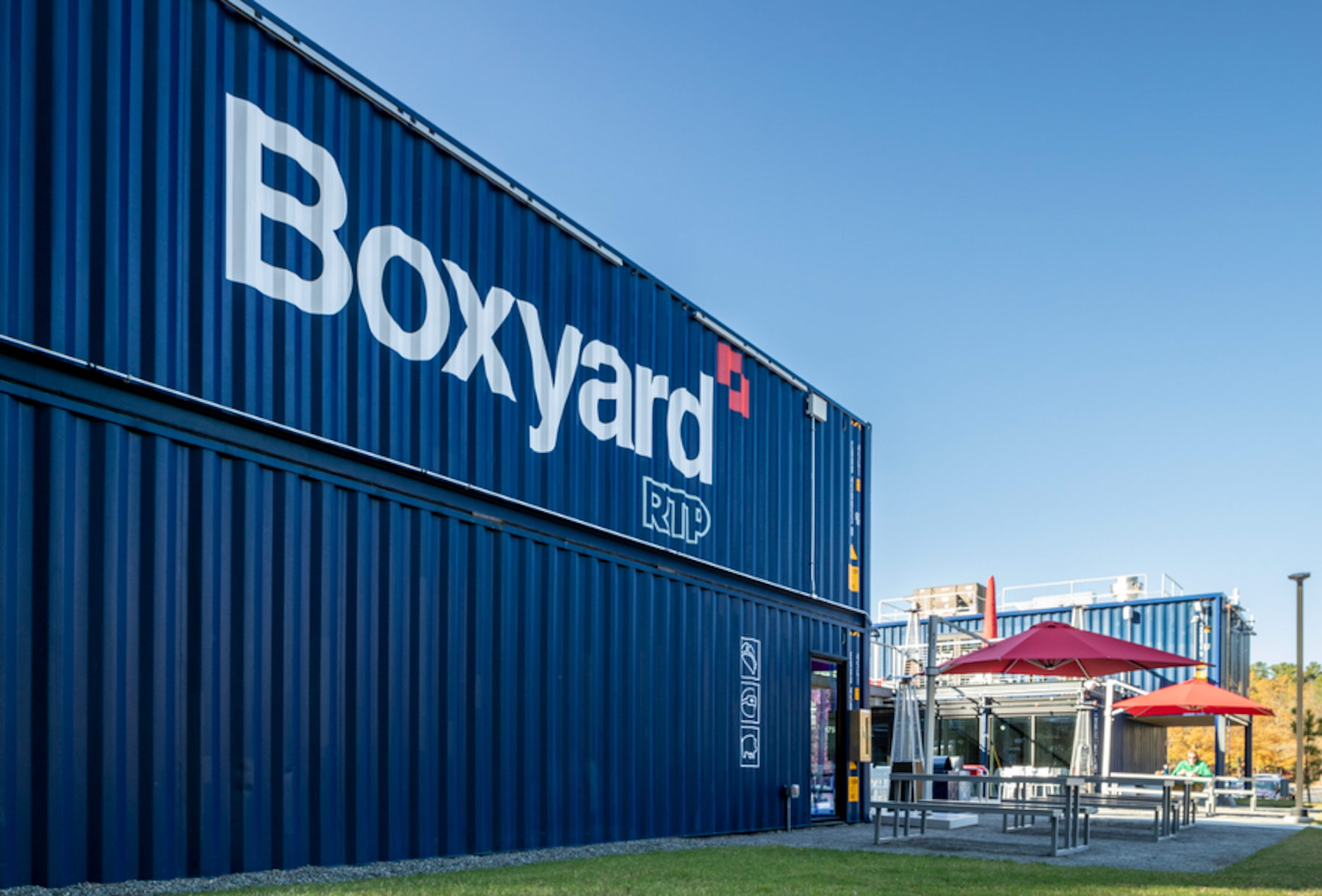 Boxyard RTP lunchtime happy hour ext