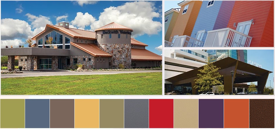 3 Color Trends Drive New Commercial Exterior Color Collections Building Design Construction