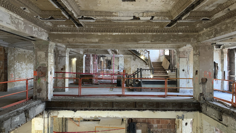 Cook County Hospital interior before renovation