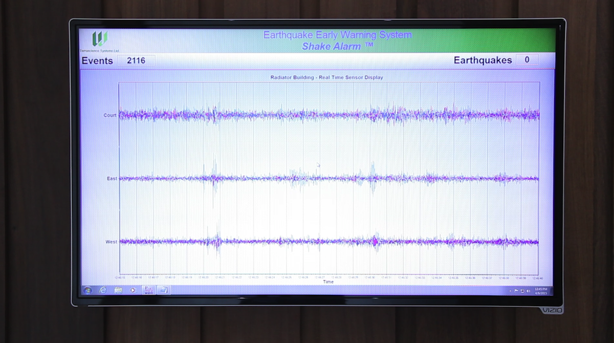First earthquake warning system installed in North Portland