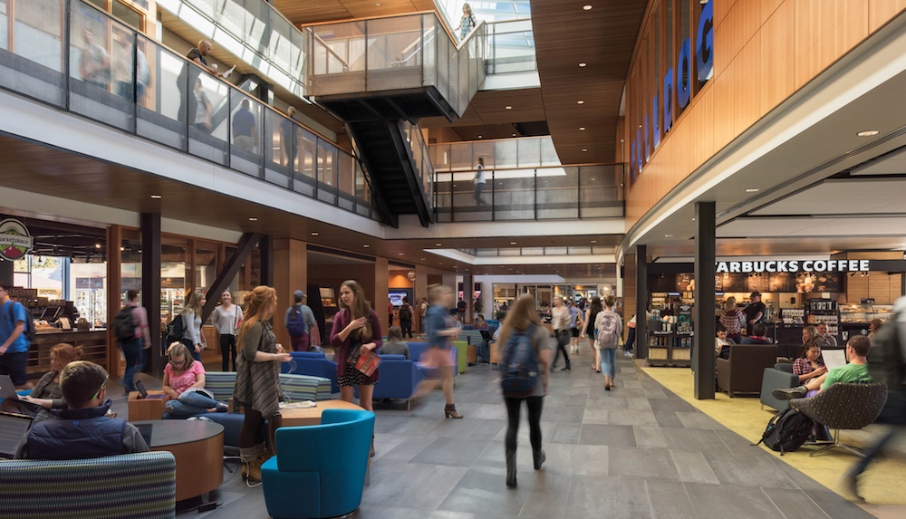 Gonzaga's new student center is bustling social hub