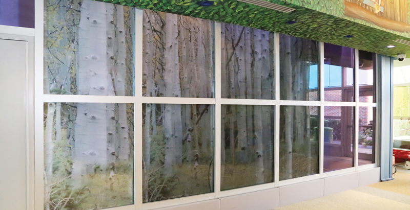 Fire rated glass brings whimsical and reliable protection at children’s hospital 