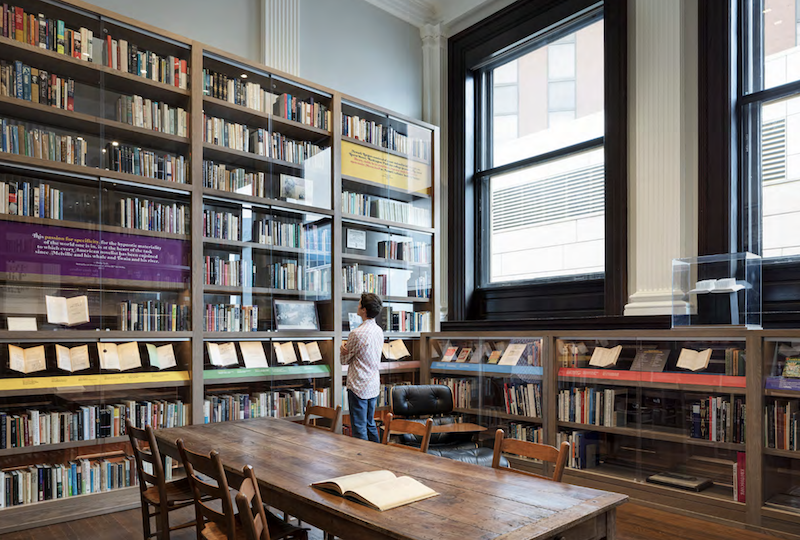 Philip Roth Personal Library reading room