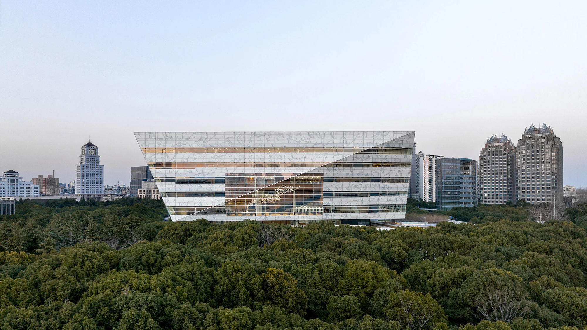 Shanghai Library East: One of the world’s largest new libraries opens in Shanghai Credit RAWVISION