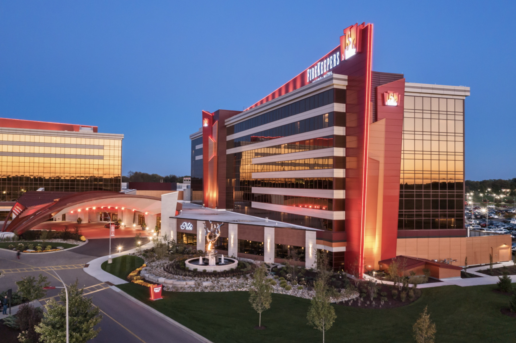 Top Casino Architects for 2022 FireKeepers Casino Hotel Expansion, Battle Creek, Mich., designed by JCJ Architecture