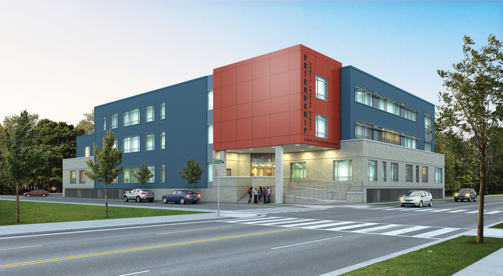 Friendship Technology Preparatory Academy, an 80,000-sf science and technology p